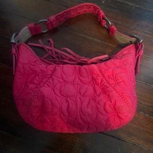 Quilted Coach Bag